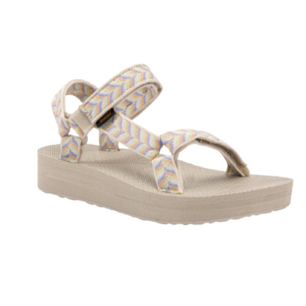 TEVA MIDFORM Universal Retro pastel sandals women’s shoes size 9